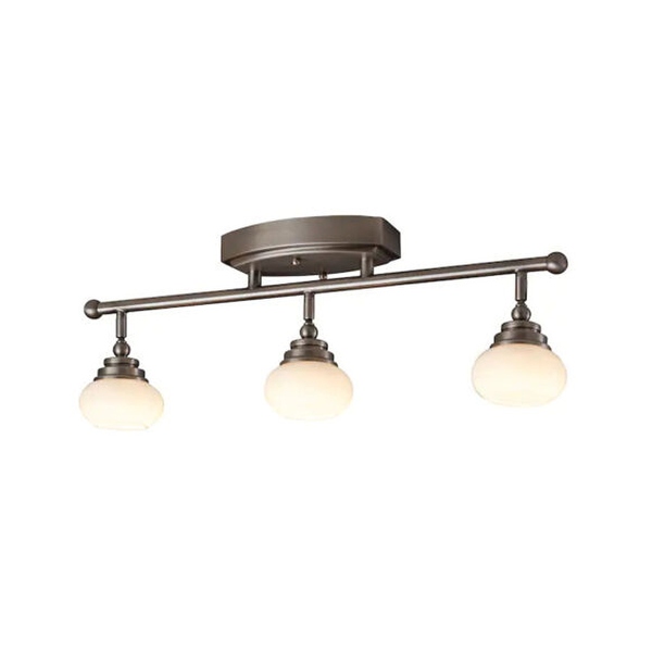 Allen Roth 24 W 3 Light Rail Fixed Track Bar Light by Kichler Antique Pewter Finish N A On Sale Bed Bath Beyond 37285486